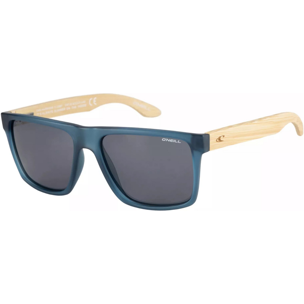 2026 O'Neill Sunglasses HARWOOD 2.0 ONS-HARWOOD2.0-105P - Matte Dark Blue Crystal / Bamboo / Solid Brown
